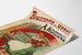 Poster vintage Brasserie de Hanoi A. Hommel decorazione murale birra