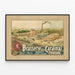 Poster vintage Brasserie du Cardinal Fribourg 1837-1905 — quadro incorniciato alla parete