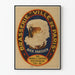 Poster vintage Brasserie Ville de Paris - Bock Parisien