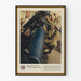 Poster vintage di donne britanniche impegnate nella difesa antiaerea