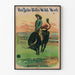 Poster vintage Buffalo Bill's Wild West - Toro Selvaggio