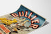 Poster vintage Bullier Grande Festa e Ballo Giovedì, Sabato e Domenica