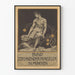 Poster artistico vintage Bund Disegnatore Artista Monaco