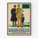 Poster vintage Burger-Kehl & Co - Moda moderna per uomini e ragazzi