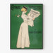 Poster vintage Caffaro rivista politica italiana