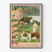 Poster vintage sapone Calvert’s Carbolic Soft Soap per animali e piante
