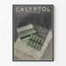 Poster pubblicitario vintage Calyptol Charpentier