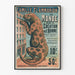 Poster vintage Le Monde prima della Creazione dell'Uomo di Camille Flammarion