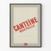 Poster decorativo retrò Canteine Bottiglia