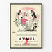 Poster vintage Le vecchie canzoni della sala di guardia - Hymel