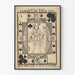Poster vintage Carte da gioco Fabbrica Roiné Aîné Nantes