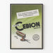 Poster vintage Vitamina Cebion Merck per somministrazione orale e iniettabile