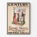 Poster vintage Century per gennaio - Lovey Mary e Mrs. Wiggs
