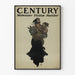 Poster vintage Century Midwinter Fiction Number