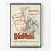 Poster pubblicitario vintage cerebrol antinevralgico