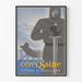 Poster vintage Céréossine - Illustrazione cavaliere medievale