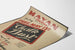 Poster vintage del teatro Mayan "Polvere di gesso" 1936
