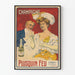 Poster vintage Champagne Plusquin Feu