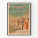 Poster vintage Giardino di Parigi Champs-Élysées Spettacolo e Concerto