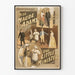 Poster vintage Miss Maude Adams in The Little Minister