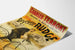 Poster vintage Charles Terront vincitore in bicicletta Rudge
