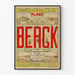 Poster vintage Berck Plage Chemins de Fer du Nord et de l'Est