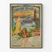 Poster vintage Chemin de Fer du Nord Esposizione Universale Anversa 1894