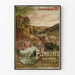 Poster vintage Plombières-les-Bains Chemins de Fer de l'Est