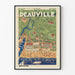Poster vintage Deauville Ferrovie dello Stato