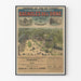 Poster vintage Bagnoles-de-l'Orne Stabilimento Termale Normandia
