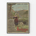 Poster vintage Chemin de Fer d'Orléans Auvergne Vic-sur-Cère