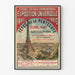 Poster vintage Ferrovie Parigi-Lione-Mediterraneo Esposizione Universale 1889