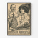 Poster vintage Chemiserie Sonnenfeld Berlino