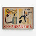 Poster vintage cioccolato Carpentier 1° premio di salute — quadro incorniciato alla parete