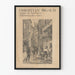 Poster vintage Christian Bigaud Organo di Barberia - Canzoni delle strade
