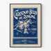 Poster vintage "Christmas Bells Are Ringing" Bleue
