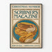 Poster Vintage Numero di Natale di Scribner's Magazine 1907