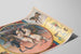 Poster del circo con cavalli e domatore vintage — vista dell’opera