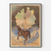Poster vintage Cirque d'Été con amazzone su cavallo