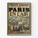 Poster vintage Cirque d'Hiver Parigi in volo