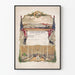 Poster vintage Citizens Volunteer Hospital di Filadelfia