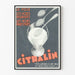 Poster Vintage Salute - Citralina per Fegato e Vie Digestive