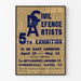 Poster Vintage 5a Esposizione Artisti della Difesa Civile