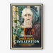 Poster vintage teatro Civilization di C. Gardner Sullivan