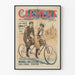 Poster pubblicitario vintage Clément Société des Vélocipèdes Parigi