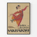 Poster vintage Clothilde et Alexandre Sakharoff di George Barbier