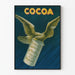 Poster Murale Vintage Van Houten's Cacao Solubile Puro