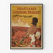 Poster pubblicitario vintage Colgate Cashmere Bouquet sapone e profumo