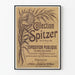 Poster vintage Collezione Spitzer Rue de Villejust 33