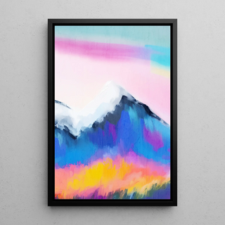 Tabella Colorata – Montagne Arcobaleno
